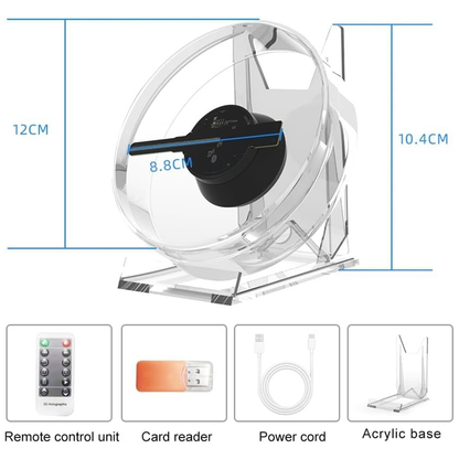 MyHoloScreen Mini Desktop Hologram Fan